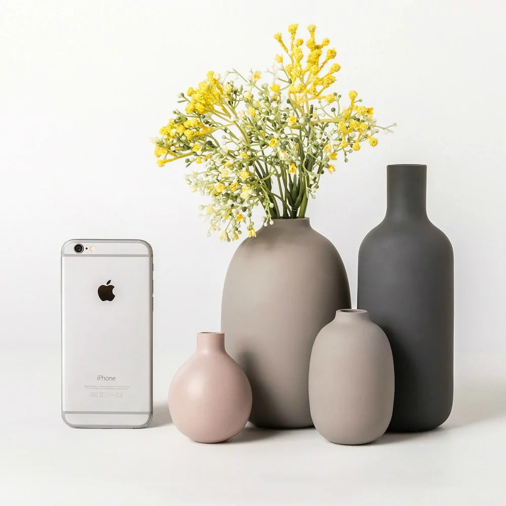 Modern Home Earth Tone Vase Decor