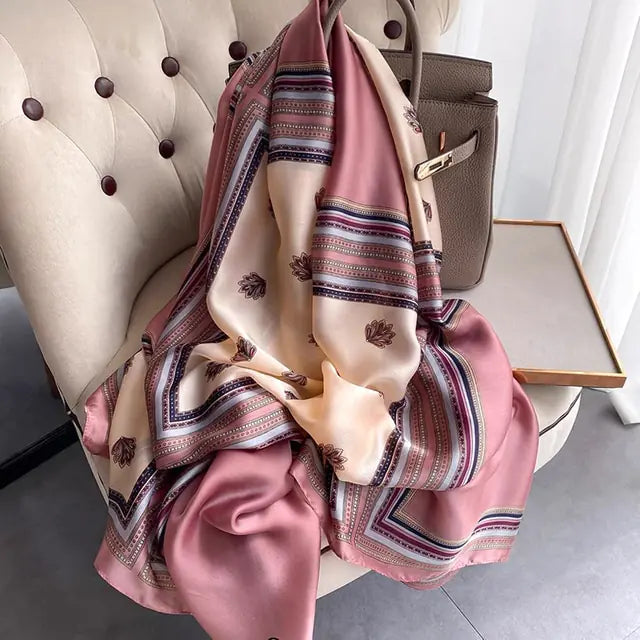 Silk Winter Luxury Scarf