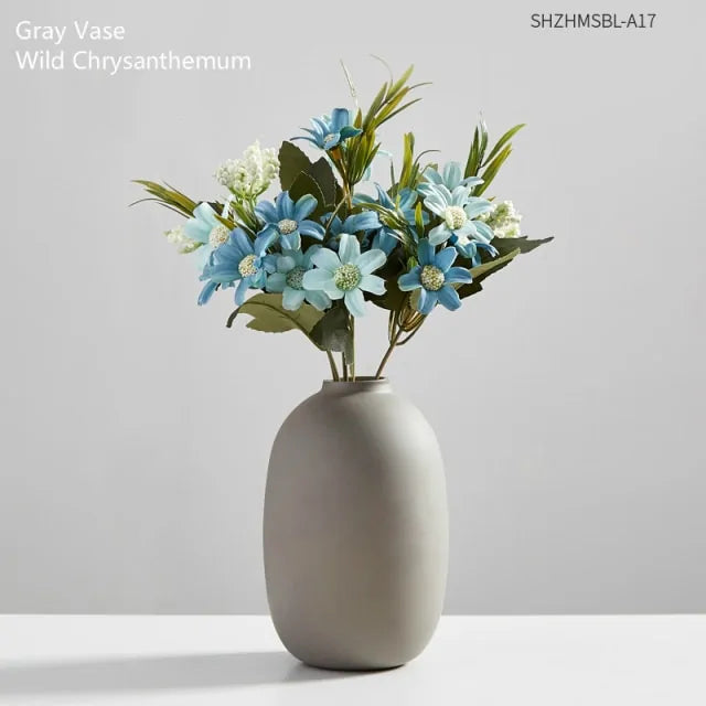 Modern Home Earth Tone Vase Decor