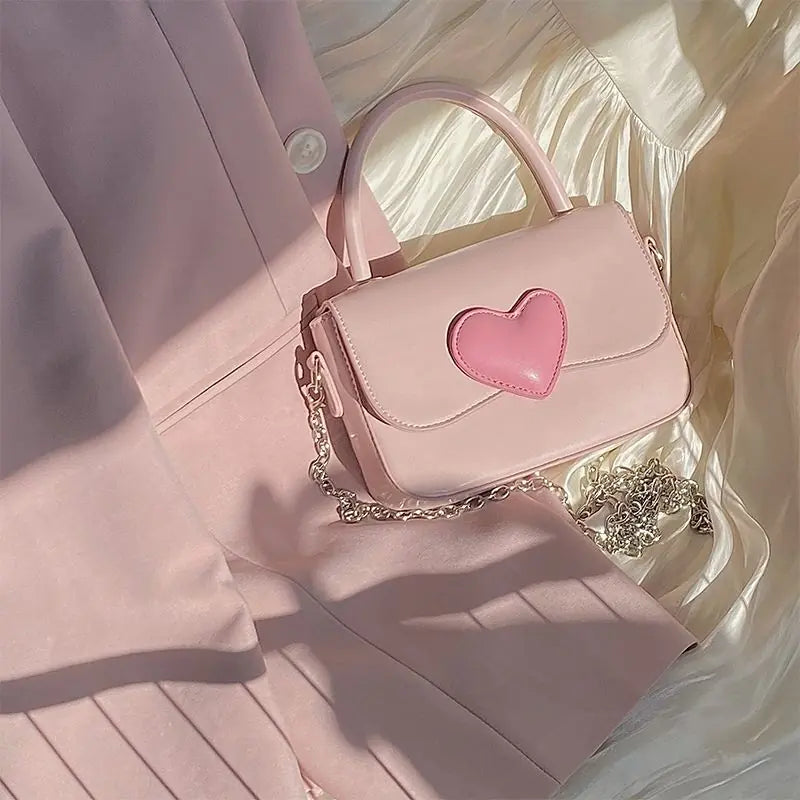 Cute Heart Handbag