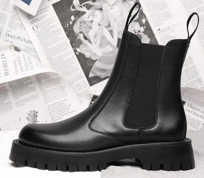 Martens-Style Lined Boots