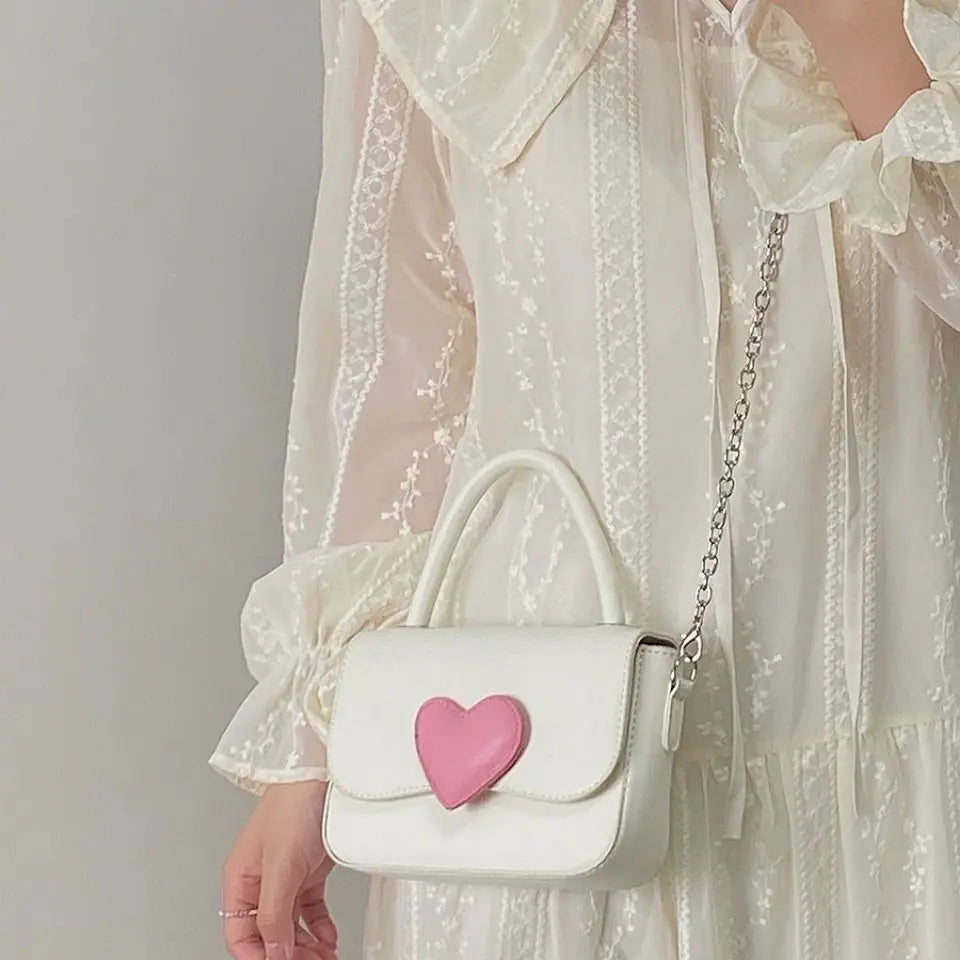 Cute Heart Handbag