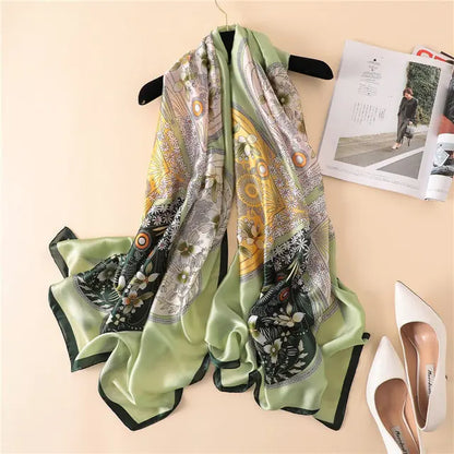 Silk Winter Luxury Scarf