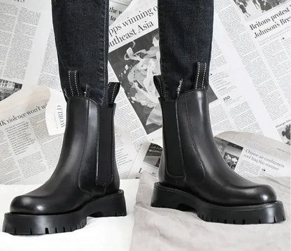 Martens-Style Lined Boots