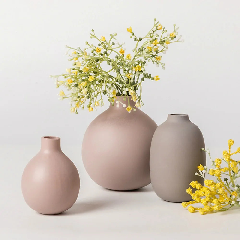 Modern Home Earth Tone Vase Decor