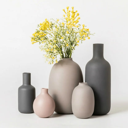 Modern Home Earth Tone Vase Decor