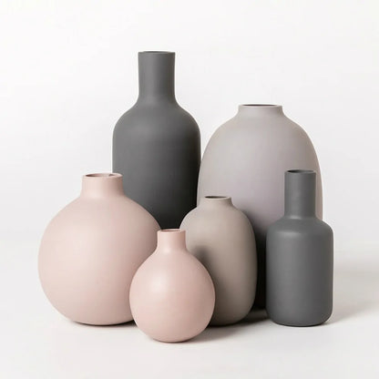 Modern Home Earth Tone Vase Decor