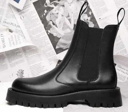 Martens-Style Lined Boots